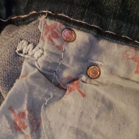 True Religion Jeans Billy Super T Cut Y2K - Picture 8 of 8